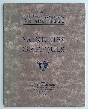 Seller image for Monnaies Grecques (en vente aux pris marqus chez M. Louis Ciani) for sale by Meretseger Books
