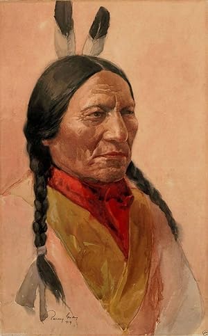 "Sitting Bull" : Percy Gray : Circa 1909