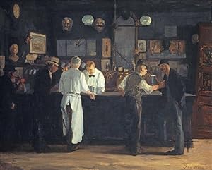 McSorley's Bar : John Sloan : c1912 : Fine Art Giclee