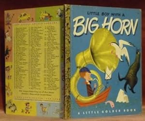 Immagine del venditore per Little Boy with a Big Horn. Pictures by Aurelius Battaglia.A Little Golden Book. venduto da Bouquinerie du Varis