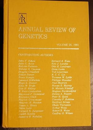 Seller image for Annual Review of Genetics: 1991 for sale by GuthrieBooks
