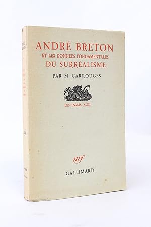 Bild des Verkufers fr Andr Breton - et les donnes fondamentales du surralisme zum Verkauf von ART...on paper - 20th Century Art Books