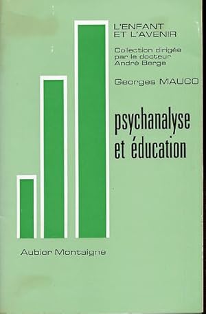 Psychanalyse et éducation