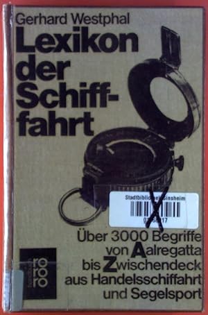 Seller image for Lexikon der Schifffahrt for sale by biblion2