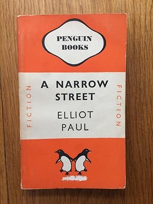 Seller image for A Narrow Street for sale by Setanta Books