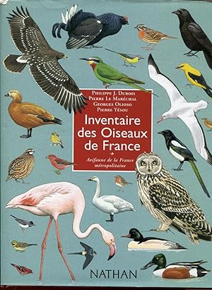 Imagen del vendedor de Inventaire des oiseaux de France a la venta por Sylvain Par