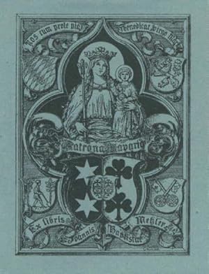 Seller image for Exlibris fr Johann Baptist Metzler (Joannis Baptistae Metzler). Klischedruck von Lorenz M. Rheude. for sale by Antiquariat Heinz Tessin