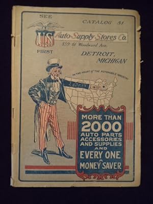 Catalog 51 of the Auto Supply Stores Co. of Detroit, Michigan.