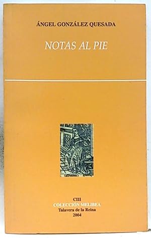 Seller image for Notas Al Pie for sale by SalvaLibros