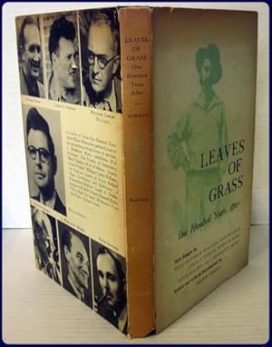 Seller image for LEAVES OF GRASS. ONE HUNDRED YEARS AFTER. New Essays by William Carlos Williams, Richard Chase, Leslie A. Fiedler, Kenneth Burke, David Daiches, and J. Middleton Murray for sale by Parnassus Book Service, Inc