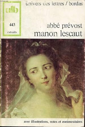 Seller image for MANON LESCAUT (EXTRAITS) for sale by Le-Livre