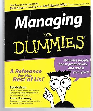 Seller image for Managing For Dummies for sale by Thomas Savage, Bookseller