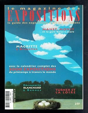 Seller image for Le Magazine des Expositions No 7. Mars - Mai 1998. Magritte. Monet for sale by Sonnets And Symphonies