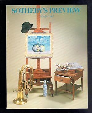 Imagen del vendedor de Sothebys Preview June/July 1987 a la venta por Sonnets And Symphonies