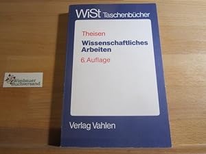 Seller image for Wissenschaftliches Arbeiten : Technik - Methodik - Form. von / WiSt-Taschenbcher for sale by Antiquariat im Kaiserviertel | Wimbauer Buchversand