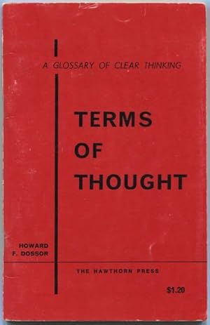 Seller image for Terms of thought : a glossary of clear thinking. for sale by Lost and Found Books