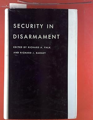 Seller image for Security in Disarmament for sale by biblion2