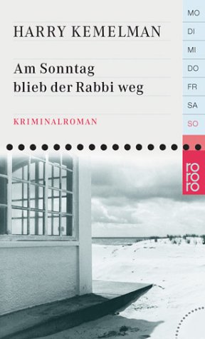 Imagen del vendedor de Am Sonntag blieb der Rabbi weg. Kriminalroman a la venta por Modernes Antiquariat an der Kyll