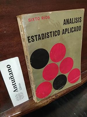 Imagen del vendedor de Analisis estadistico aplicado a la venta por Libros Antuano