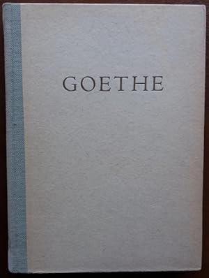 Seller image for Goethe. Versuch einer morphologischen Darstellung. for sale by buch-radel