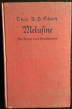 Imagen del vendedor de Melusine. Der Roman eines Staatsmannes. a la venta por buch-radel