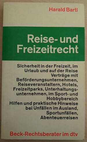 Reise- und Freizeitrecht.