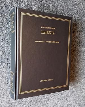 Image du vendeur pour Reihe I, Band 15. ALLGEMEINER POLITISCHER UND HISTORISCHER BRIEFWESCHSEL. FUNFZEHNTER BAND : JANUAR-SEPTEMBER 1698 mis en vente par Librairie Philosophique J. Vrin