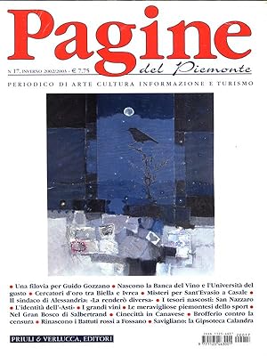 Bild des Verkufers fr Pagine del Piemonte - N. 17 Inverno 2002 2003 zum Verkauf von Librodifaccia