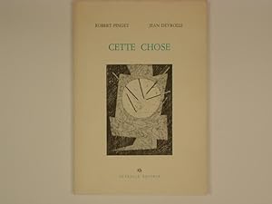 Image du vendeur pour Cette Chose mis en vente par A Balzac A Rodin