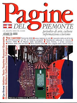 Bild des Verkufers fr Pagine del Piemonte n. 9 Dicembre 1999 zum Verkauf von Librodifaccia