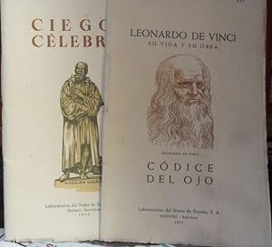 CIEGOS CÉLEBRES + LEONARDO DE VINCI Su vida y su obra - CÓDICE DEL OJO