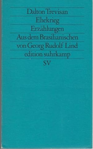 Seller image for Ehekrieg. Erzhlungen. Aus dem brasilianischen Portugiesisch von Georg Rudolf Lind for sale by Graphem. Kunst- und Buchantiquariat