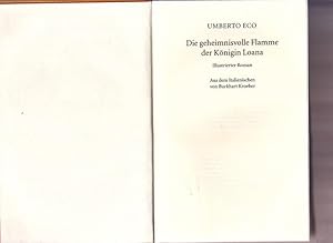 Seller image for Die geheimnisvolle Flamme der Knigin Loana. Illustrierte Roman for sale by Ant. Abrechnungs- und Forstservice ISHGW