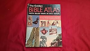 Imagen del vendedor de THE GOLDEN BIBLE ATLAS WITH RELIEF MAPS IN FULL COLOR a la venta por Betty Mittendorf /Tiffany Power BKSLINEN