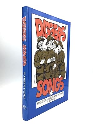 Image du vendeur pour DIGGERS' SONGS: Songs of the Australians in Eleven Wars mis en vente par johnson rare books & archives, ABAA