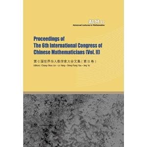 Image du vendeur pour Proceedings of The 6th International Congress of Chinese Mathematics (Vol.II) sixth World Conference of Chinese Mathematicians (second volumes)(Chinese Edition) mis en vente par liu xing