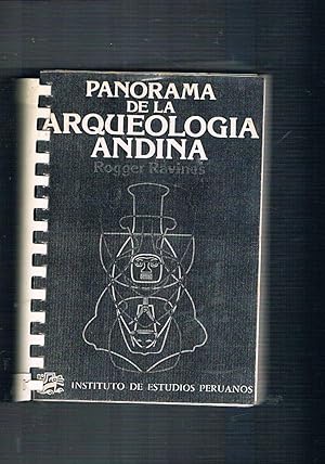 Bild des Verkufers fr Panorama de la arquelogia andina. Volume riprodotto in fotocopia. zum Verkauf von Libreria Gull