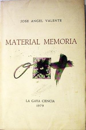 Imagen del vendedor de Material memoria a la venta por Laila Books