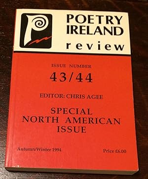 Poetry Ireland Review. 43/44, Autumn/Winter 1994. Special North American Issue