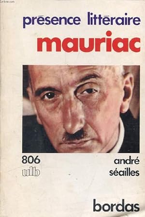 Image du vendeur pour MAURIAC mis en vente par Le-Livre