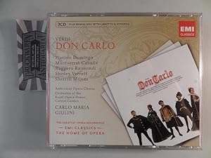 Bild des Verkufers fr Verdi : Don Carlos [3 Audio-CDs + 1 CD-ROM]. zum Verkauf von Druckwaren Antiquariat