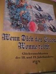 Wenn dich des Glückes Wonne trifft Glückwunschkarten des 18. und 19. Jahrhunderts