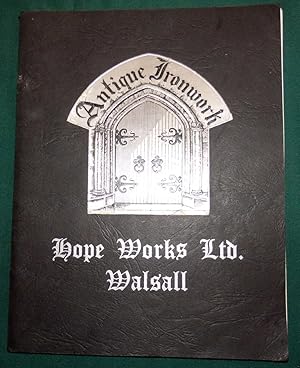 Hope Works, Walsall. Antique Ironwork Catalogue.