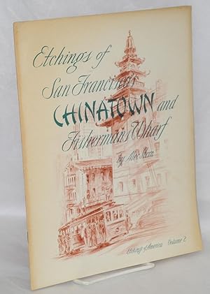 Etchings of San Francisco's Chinatown and Fisherman's Wharf