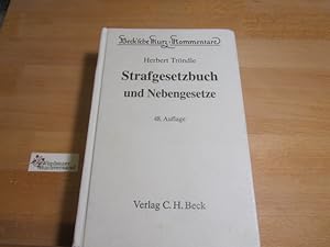 Seller image for Strafgesetzbuch und Nebengesetze. erl. von / Beck'sche Kurz-Kommentare ; Bd. 10 for sale by Antiquariat im Kaiserviertel | Wimbauer Buchversand