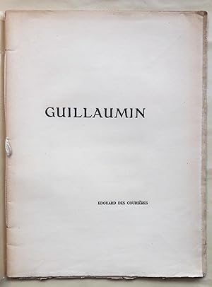 Image du vendeur pour Guillaumin. mis en vente par pages volantes