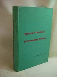 Seller image for Effective Teaching In Secondary Schools for sale by Lee Madden, Book Dealer