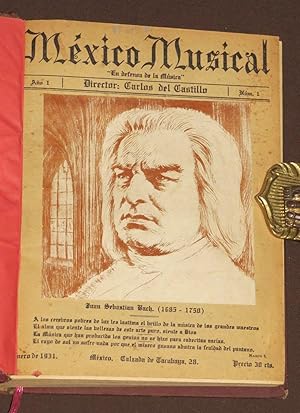 México Musical. Nos. 1-12. Enero a Diciembre de 1931