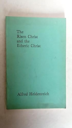 Seller image for Risen Christ and the Etheric Christ for sale by Your Book Soon