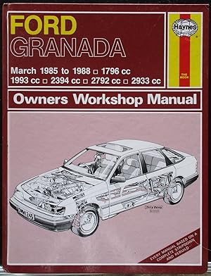 Ford Granada 1985-88 Owners Workshop Manual.Haynes.